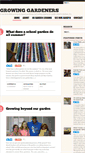 Mobile Screenshot of growinggardeners.net